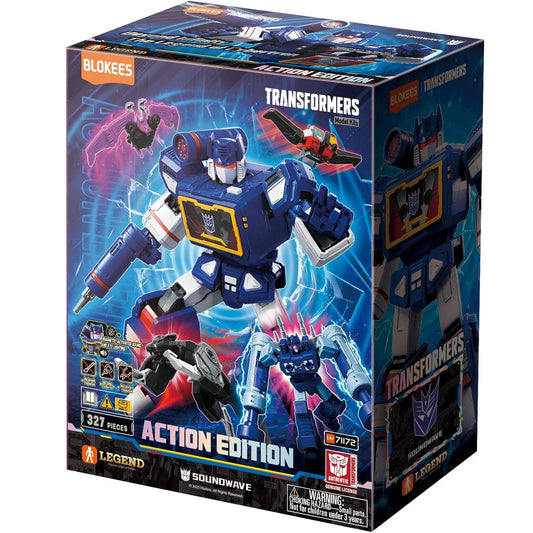 Blokees Transformers Model Kit Action Edition 03 Soundwave 71172