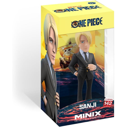 Minix: One Piece - Sanji (Anime 142) Anime Figure Rubber 12Cm Statuetta Nuovo