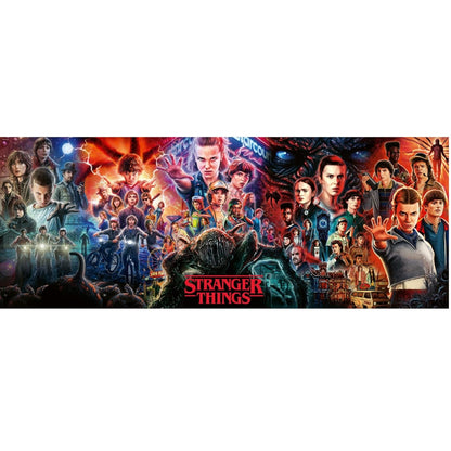 Ravensburger - Puzzle Stranger Things "Panorama"  1000 pz  98x37 cm