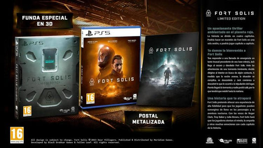 Fort Solis Limited Edition Ps5 Videogioco Playstation 5 Italiano Nuovo Sigillato