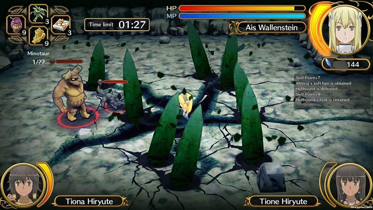 Is It Wrong To Pick Up Girls In A Dungeon: Infinite Combate Ps4 Gioco Eu Ita Ps4