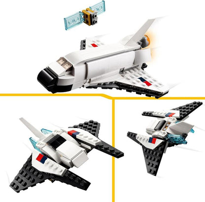 Lego - Creator - Set 31134 (3 In 1 Astronauta, Astronave Giocattolo) 144Pz 9+