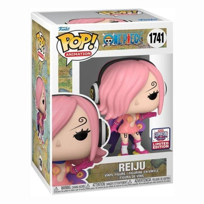 Funko Pop ! Animation - One Piece (1741) Reiju Limited Figure Funkon London 2024
