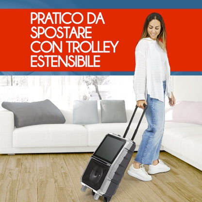 Giochi Preziosi Canta Tu Karaoke Schermo Touch 2022 Cassa Trolley Con Microfono