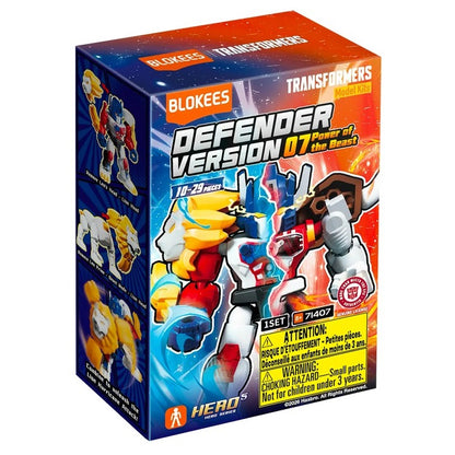 Blokees - Transformers - Model Kit - Defender Version 07 Power Beast (Box Intero) - Action Figure 71407