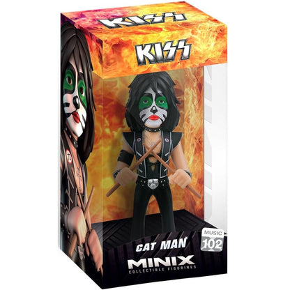 Minix - KISS Catman (Music 103) - Vinyl Figure Statuetta Collezione 12Cm Nuova