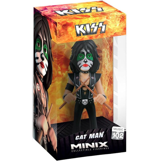 Minix - KISS Catman (Music 103) - Vinyl Figure Statuetta Collezione 12Cm Nuova