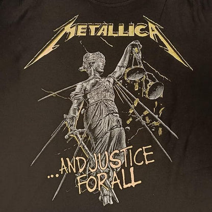 PROBITY - T-Shirt Metallica - And Justice for All – Maglietta Rock Ufficiale Band Heavy Metal – Maglia (Tg. M)
