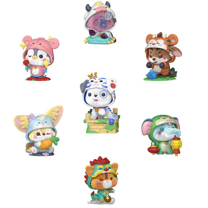 Funko: Animal Zodiac Kiguzoomies Blind Box (1 PZ RANDOM) Mini Vinyl Figure Da Collezione