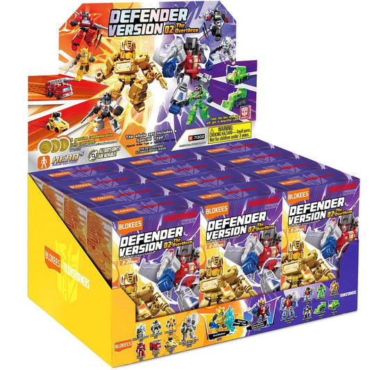 Blokees - Transformers - Model Kit -  Defender Version 02  The Overthrow (Box Intero) - Action Figure 71302
