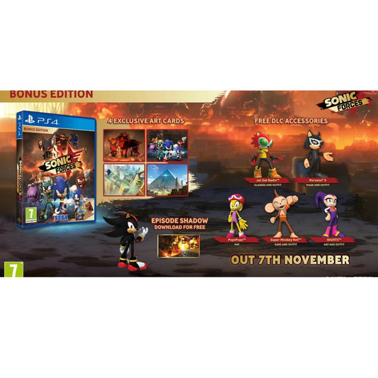Sonic Forces Edizione Bonus Edition PS4 Videogioco Play Station 4 Italiano PAL