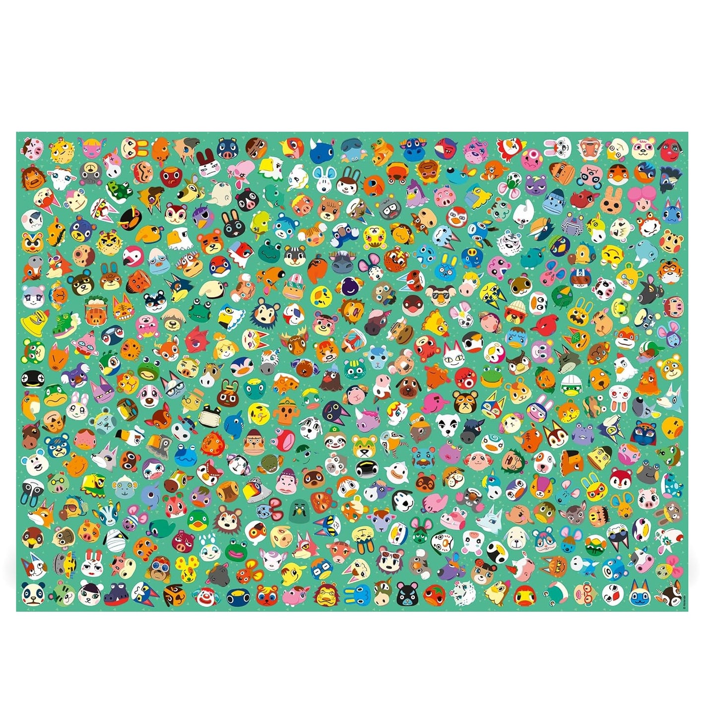 Ravensburger - Puzzle 1000 Pezzi Animal Crossing New Horizon "Challenge"  70x50 cm
