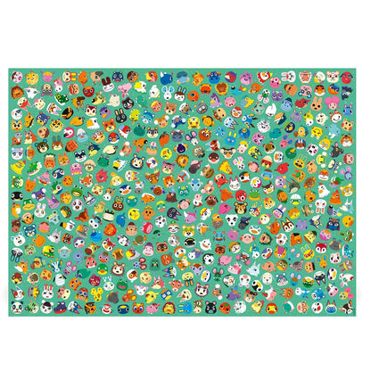 Ravensburger - Puzzle 1000 Pezzi Animal Crossing New Horizon "Challenge"  70x50 cm