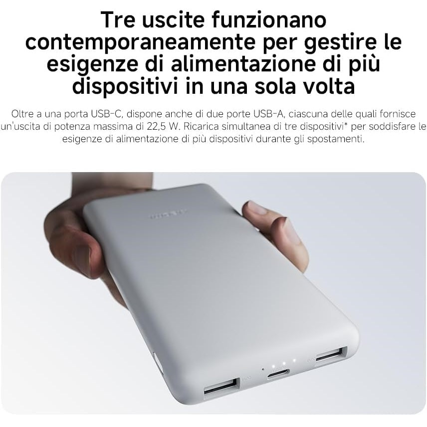 Xiaomi Power Bank 22.5w 10000mah Fast Charge Bianco Bhr9350gl Portatile
