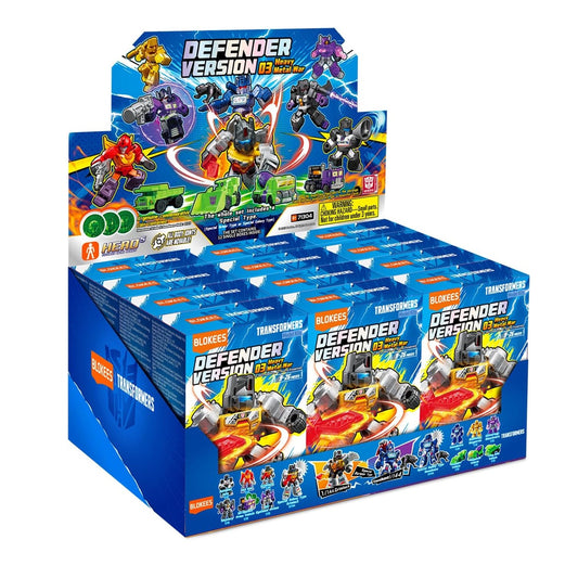Blokees - Transformers - Model Kit -  Defender Version 03 Heavy Metal War (Box Intero) - Action Figure 71304