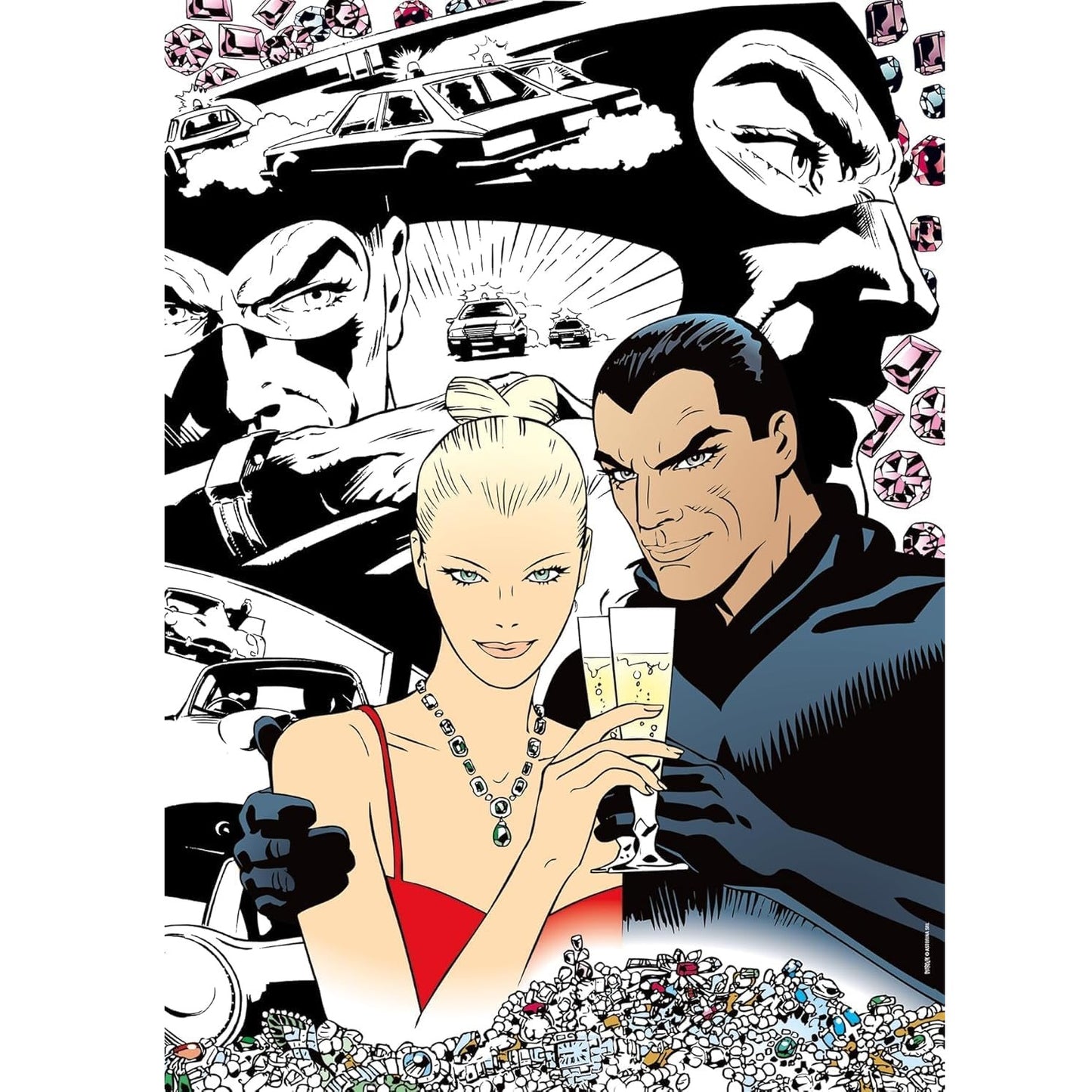 Ravensburger - Puzzle Diabolik 1000 pz  50x70 cm