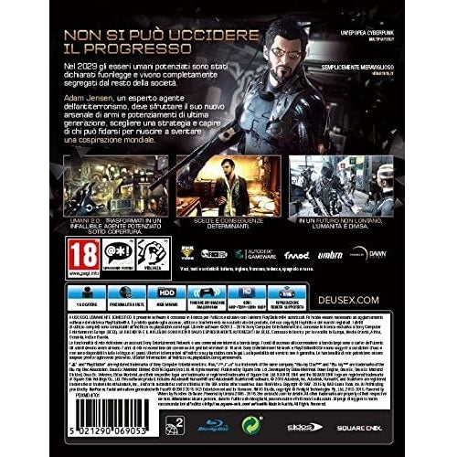 Deus Ex Mankind Divided Day One Edition Ps4 Gioco Play Station 4 Italiano Nuovo