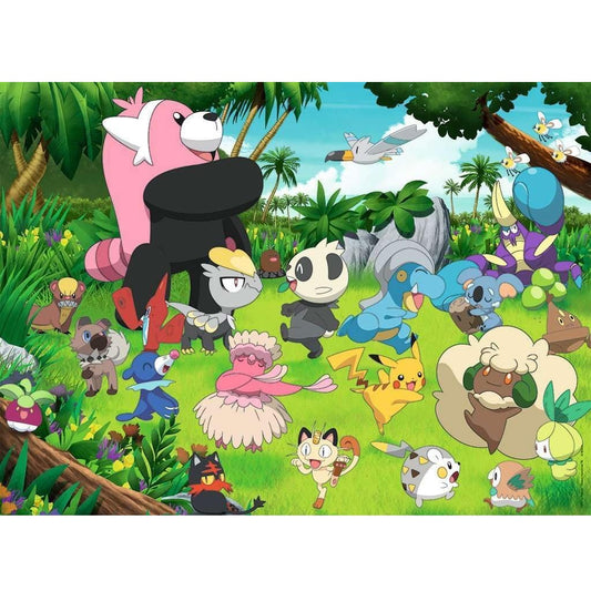 Ravensburger - Puzzle 300 Pezzi Pokemon XXL  49x36 cm