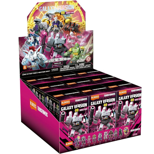 Blokees Transformers - Galaxy Version 09 - Darkest Hour (Box Intero) - Model Kit - 9 Action Figure a Sorpresa 71109