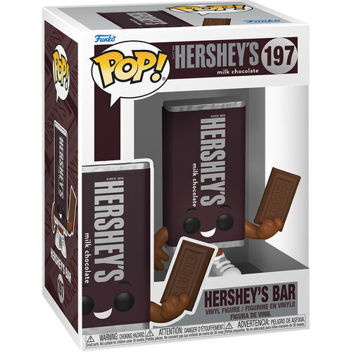 Funko Pop ! Movie Night - Hershey'S Bar (197) Barretta Cioccolato Vinyl Figure