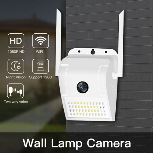 Telecamera Ip Wifi Esterno 2Mp 1080 Led Sensore Allarme Luce Faro Ip66 Camera Sd