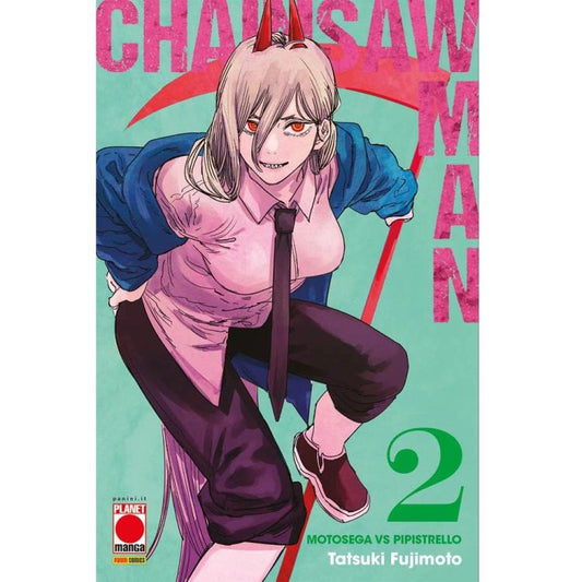 Fumetto: Chainsaw Man (02) Motosega Vs Pipistrello - Manga Panini 2° Ristampa