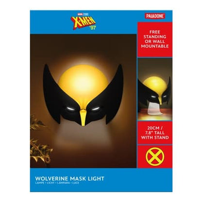 Paladone Wolverine Mask Light Lampada Da Tavolo / Parete Marvel X-Men Led Lamp