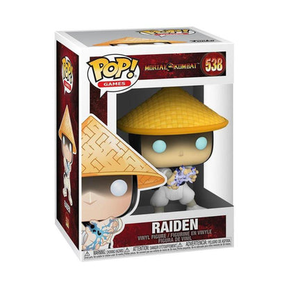 Funko Pop Mortal Kombat 538 - Raiden Vinyl Action Figure Statuetta Collezione