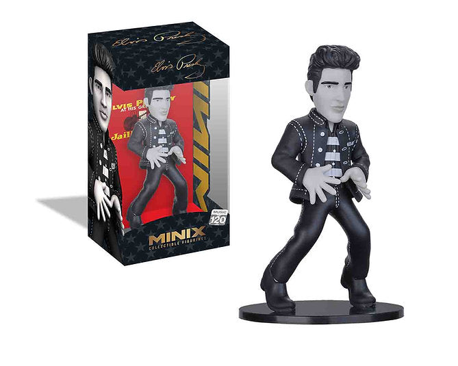 Minix - Elvis Presley Jailhouse Rock (Music 120) Figure 12Cm Statua Live B&W