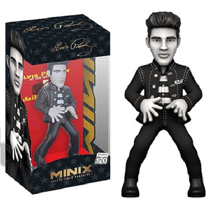 Minix - Elvis Presley Jailhouse Rock (Music 120) Figure 12Cm Statua Live B&W