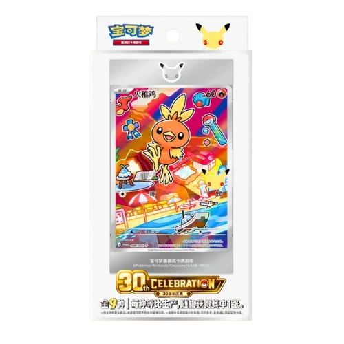 Pokemon TCG 30° Anniversario First Partner Vol. 3 Box Cinese Promo Carta Olografica - Card Game Da Collezione