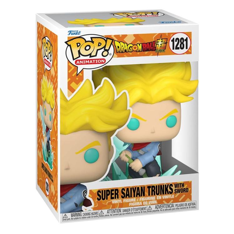 Funko Pop ! Animation - Dragon Ball Super (1281) Super Saiyan Trunks Whit Sword
