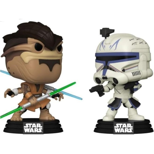 Funko Pop ! Star Wars 2 Pack Pong Krell Vs Captain Rex Special Edition Vinyl 9Cm