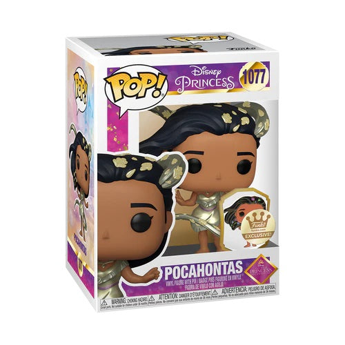 Funko Pop Disney Princess - Pocahontas (1077) Vinyl Exclusive Principessa W Pin