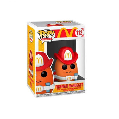 Funko Pop Ad Icons Mcdonald'S - Fireman Mcnugget 112 Vinyl Figure Da Collezione