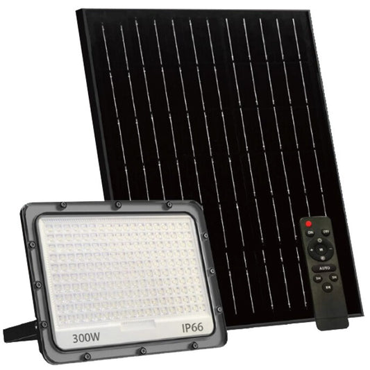 Universo Faro Led Esterno Faretto + Pannello Solare 3C (3000K-4000K-6500K) 300W