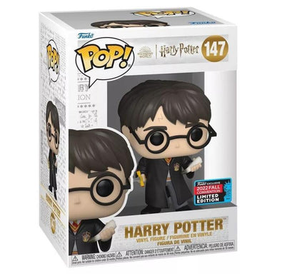 Funko Pop ! Harry Potter (147) Harry W/Sword E Fang (Convention Limited Excl.)