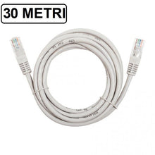 CAVO ETHERNET DI RETE LAN INTERNET RJ45 CAT5 30 METRI MODEM ROUTER FILO COMPUTER
