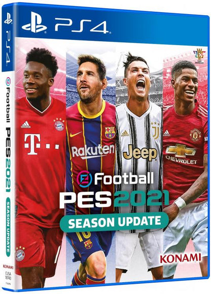 Pes 2021 Season Update Ps4 Videogioco Playstation 4 Italiano Gioco Multilingua