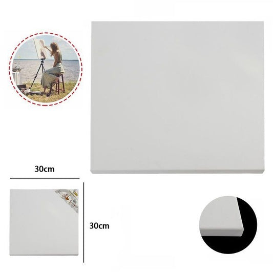 Tela Pittura Tele Per Dipingere Telaio In Legno Telati Cotone Grana Fine 30X30Cm