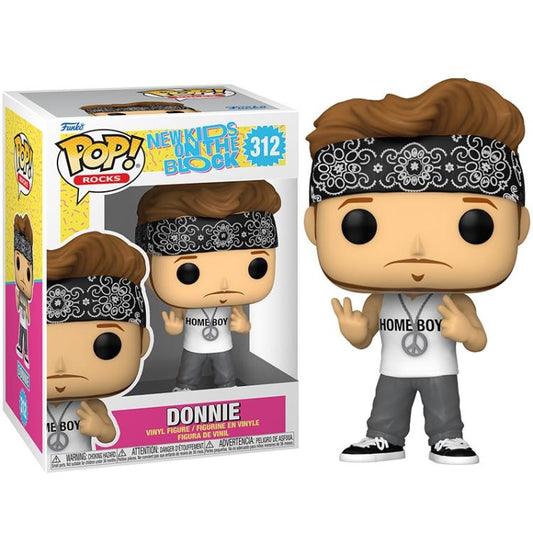 Funko Pop ! Rocks: New Kids On The Block - Donnie (312) Nkotb Music Vinyl Figure