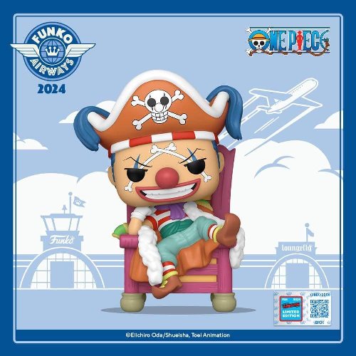 Funko Pop ! Deluxe One Piece - (1740) Buggy The Clown NYCC 2024 Special