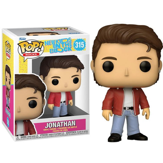 Funko Pop ! Rocks: New Kids On The Block - Jonathan (315) "Nkotb" Music Figure
