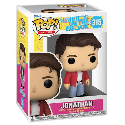 Funko Pop ! Rocks: New Kids On The Block - Jonathan (315) "Nkotb" Music Figure