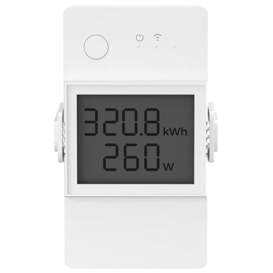 Sonoff Powr316D Elite Lcd Wifi Smart Switch 16A Misuratore Potenza Consumi Alexa