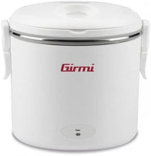 Girmi Scaldavivande Elettrico Sc01 Contenitore Inox 40W Bianco Riscalda Cibo
