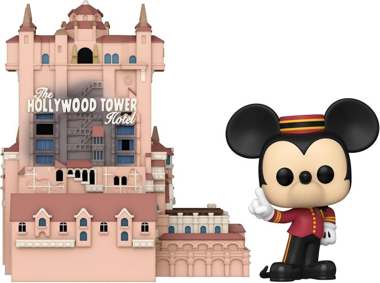 Funko Pop ! Walt Disney Wolrd 50Th (31) Hollywood Tower Hotel And Micky Mouse
