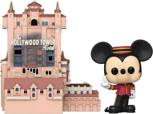 Funko Pop ! Walt Disney Wolrd 50Th (31) Hollywood Tower Hotel And Micky Mouse