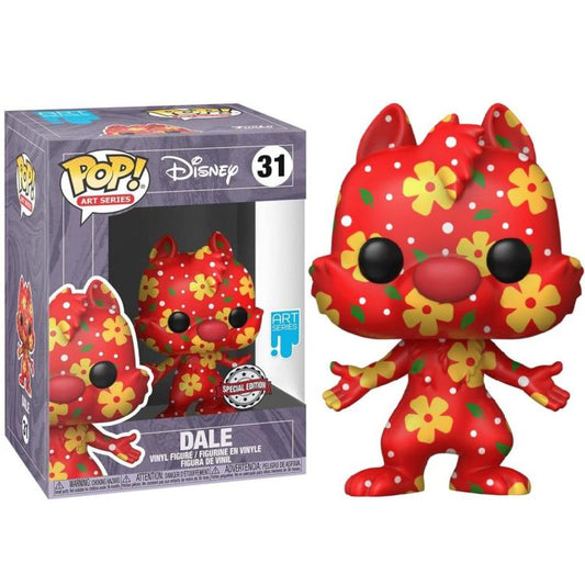 Funko Pop ! Art Series Disney (31) Dale (Chop) Vinyl Figure Statua Collezione