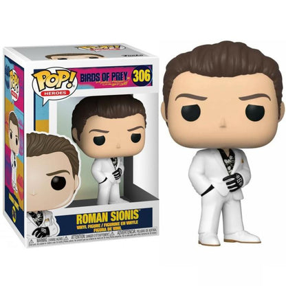 Funko Pop ! Heros - Brids Of Prey (306) Roman Sionis Vinyl Figure 9Cm Statuetta